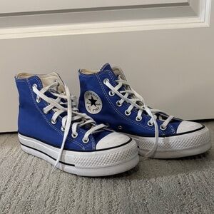 Converse Blue High-Top Sneakers